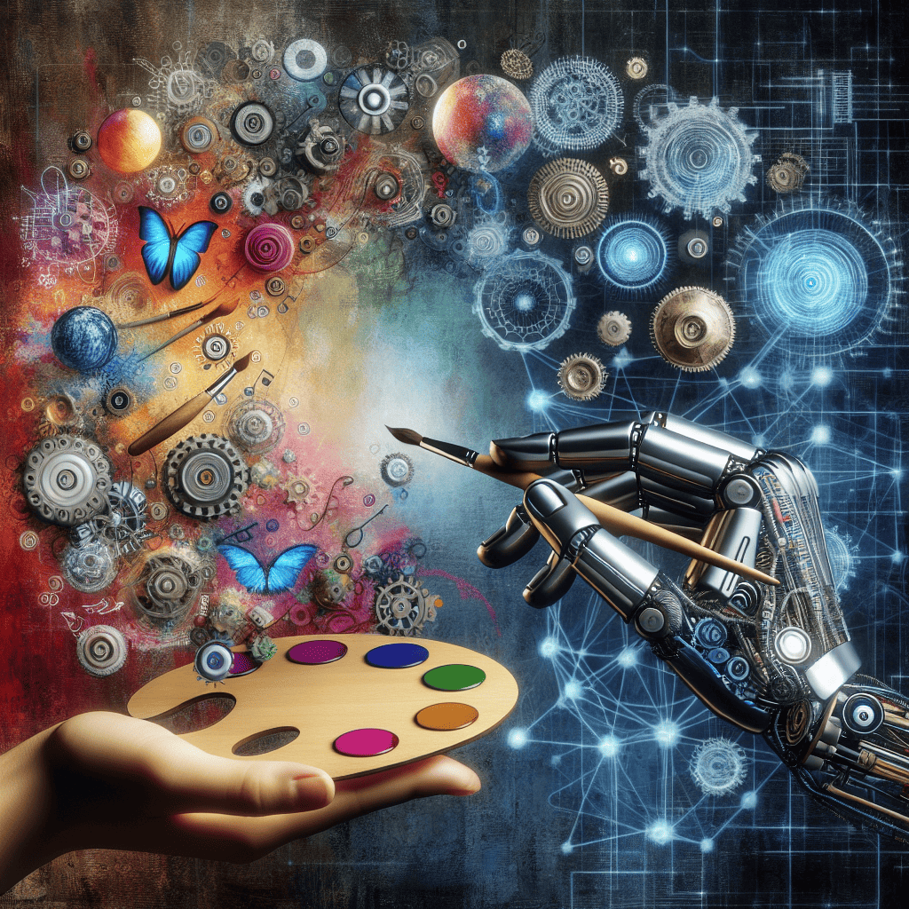 human creativity in AI content generation