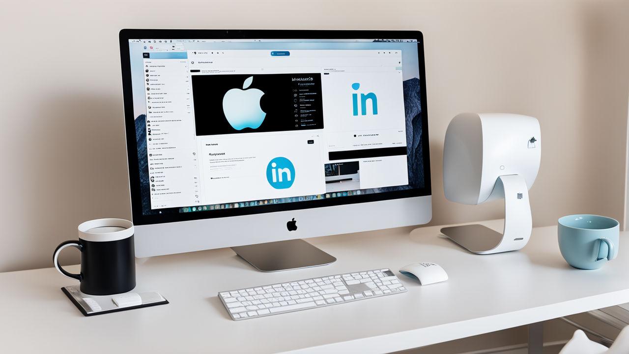 Visualization of an impactful Linkedin profile