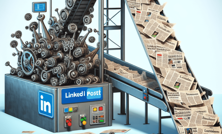 Read more about the article Transforming Industry News into LinkedIn Posts